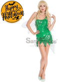 【In Stock】Halloween Cosplay Green Forest Fairy Costume Costumes